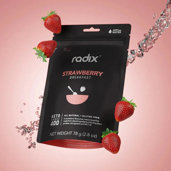 Radix Keto Breakfast Strawberry 400