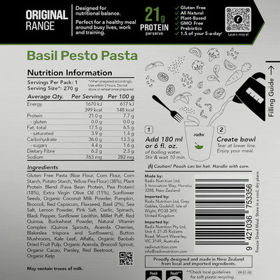 Radix Ultra 800 Plant-Based Basil Pesto Pasta