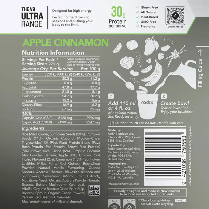 Radix Ultra 800 Apple Cinnamon