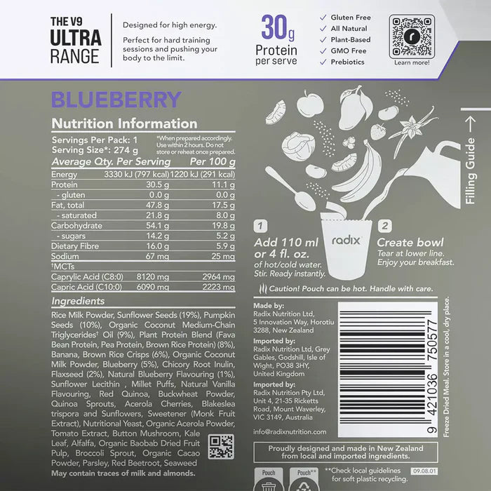 Radix Ultra 800 Blueberry