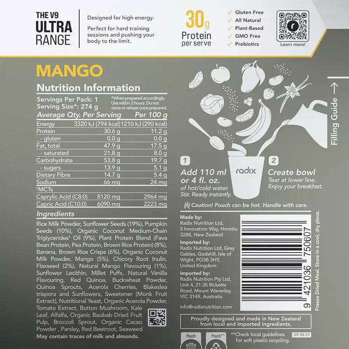 Radix Ultra 800 Mango