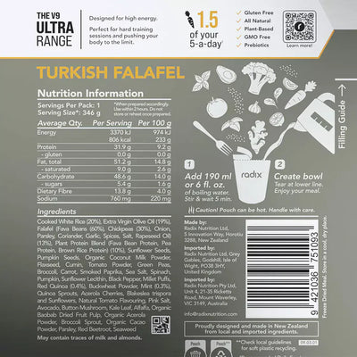 Radix Ultra 800 Plant-Based Turkish Falafel
