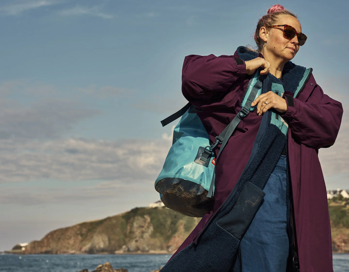 Red Paddle Waterproof Roll Top Dry Bag Backpack