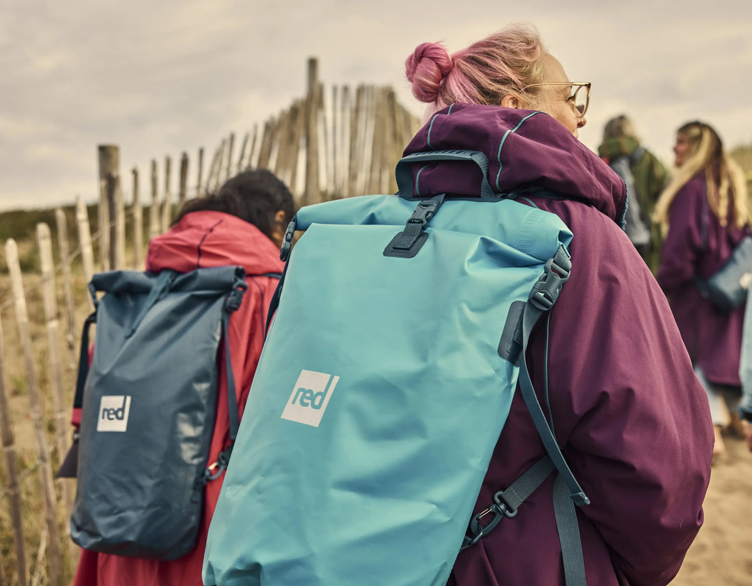 Red Paddle Waterproof Roll Top Dry Bag Backpack