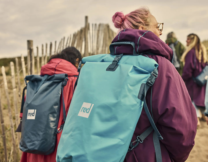 Red Paddle Waterproof Roll Top Dry Bag Backpack