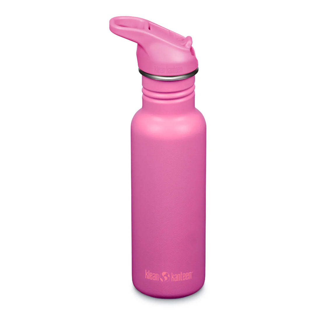Klean Kanteen Classic 532ml/18oz w/flip seal lid — detail | Klean Kanteen NZ