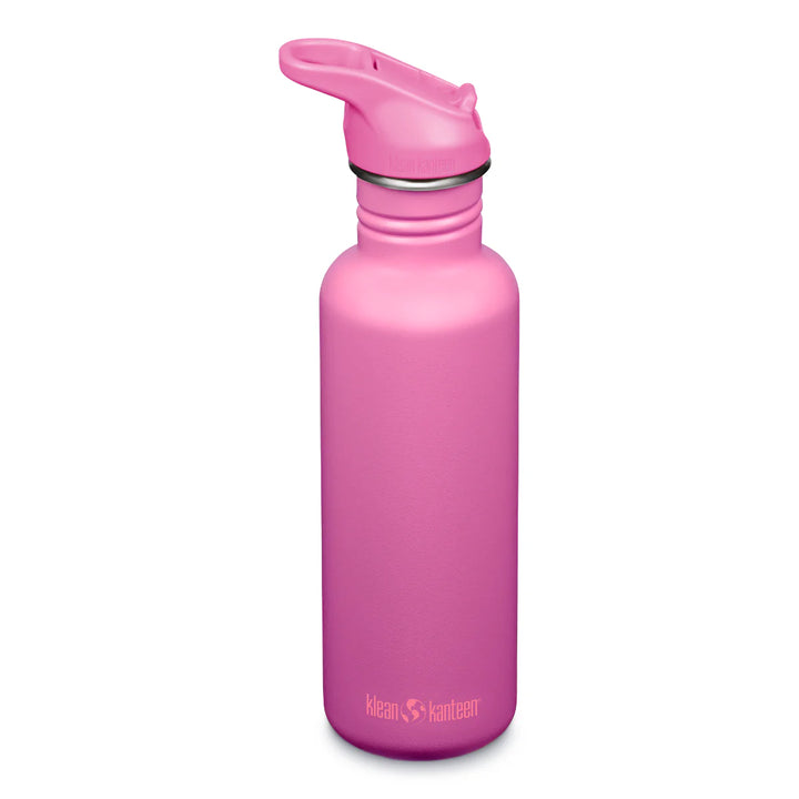 Klean Kanteen Classic 800ml/27oz w/flip seal lid — detail | Klean Kanteen NZ