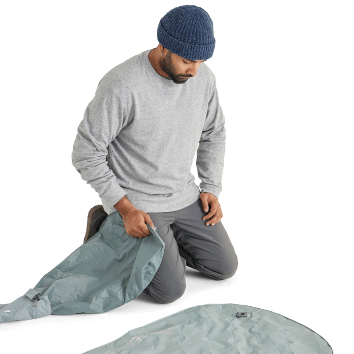 Sea to Summit Ether Light XR integrated Airstream pump sack demonstration