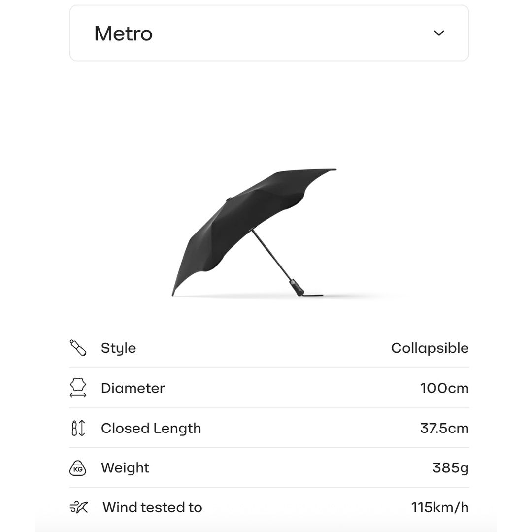 BLUNT Metro Umbrella