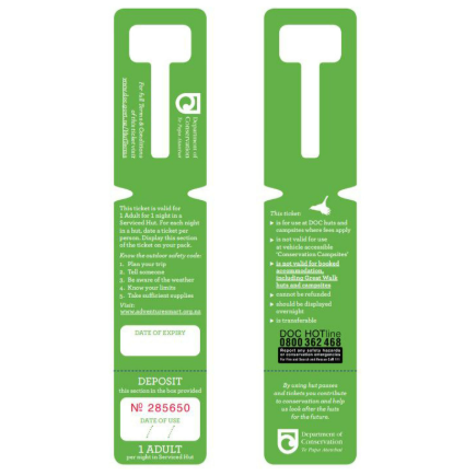Hut Tickets | Department of Conservation