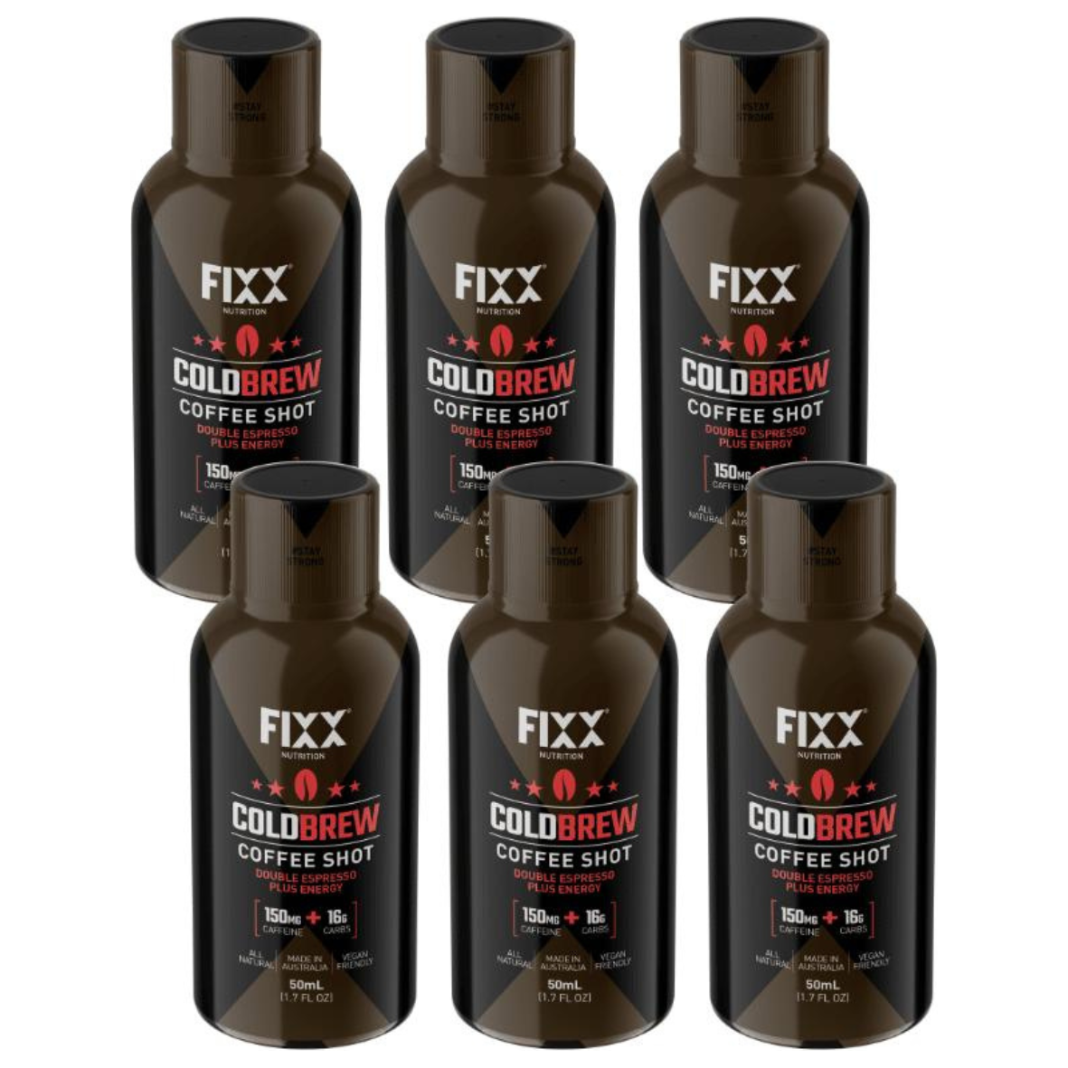 Fixx Nutrition - Cold Brew Coffee Shot - Double Espresso