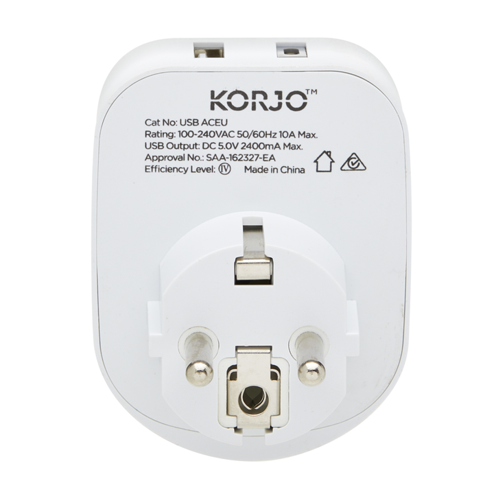 USB A+C & Power Adaptor for Europe