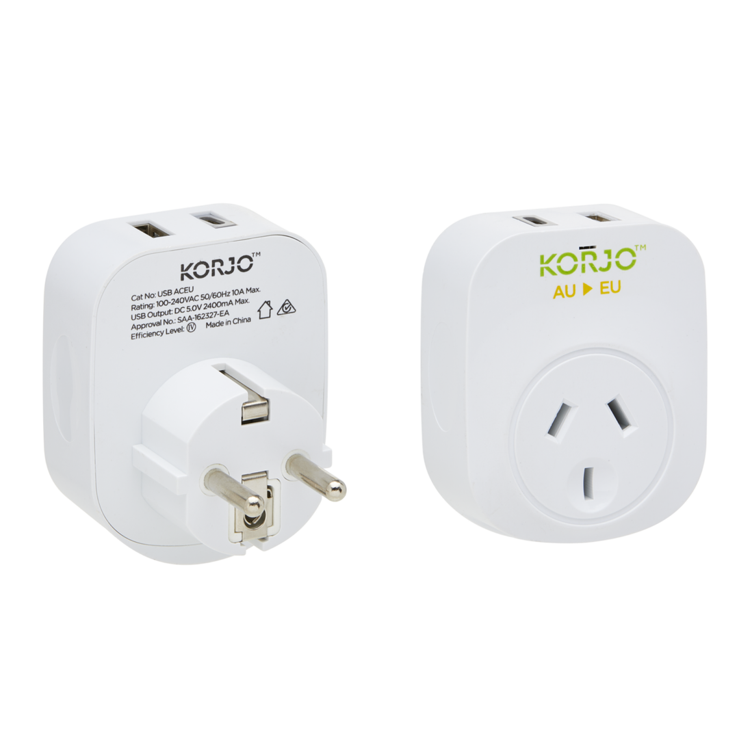 USB A+C & Power Adaptor for Europe