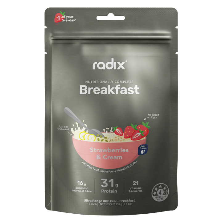 Radix Ultra Dairy Breakfast 800 Strawberries &amp; Cream