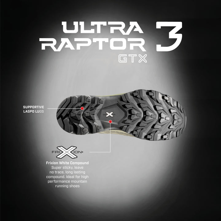 Womens La Sportiva Ultra Raptor 3 GTX Shoes — detail | La Sportiva NZ