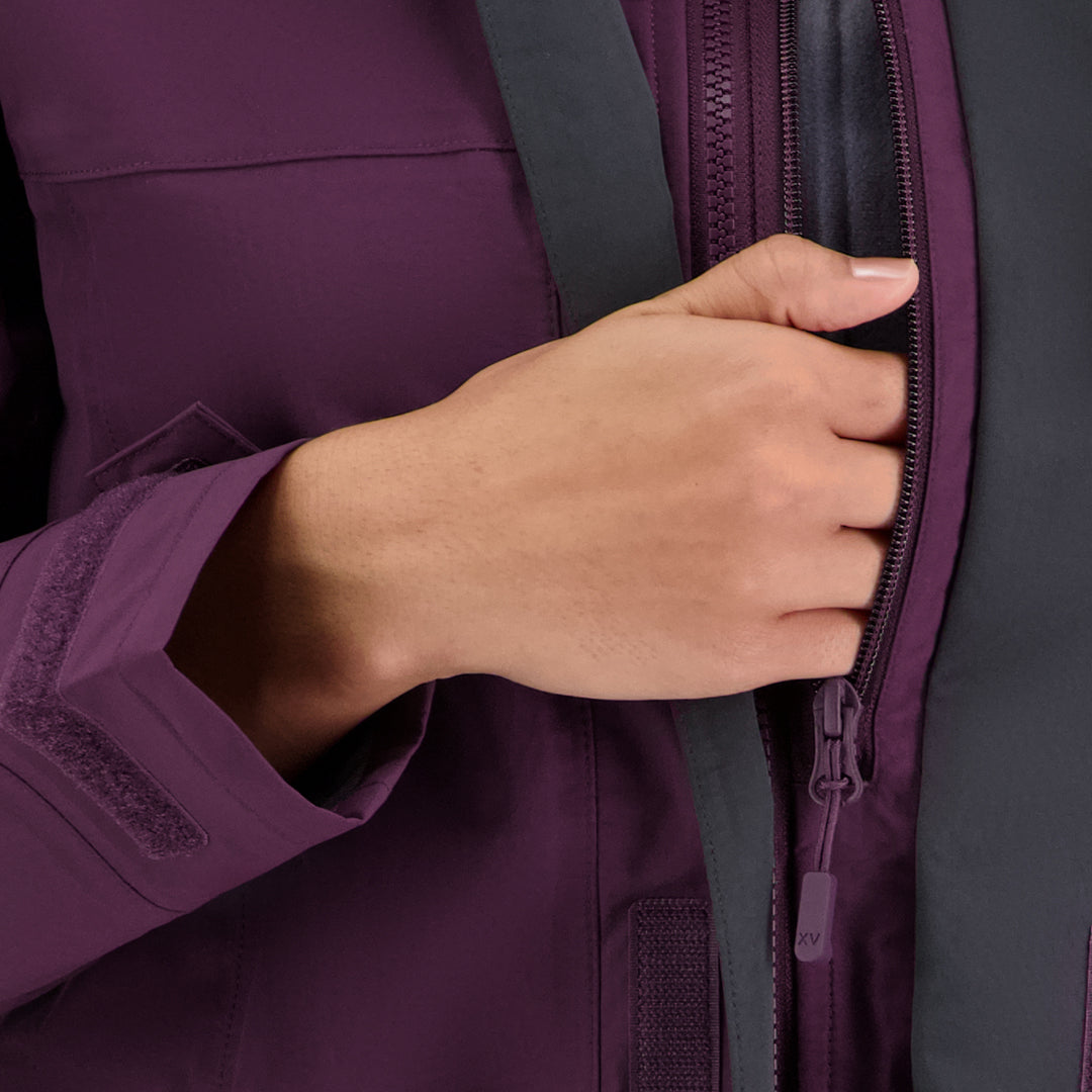 Womens Peak XV Hard Rain Jacket