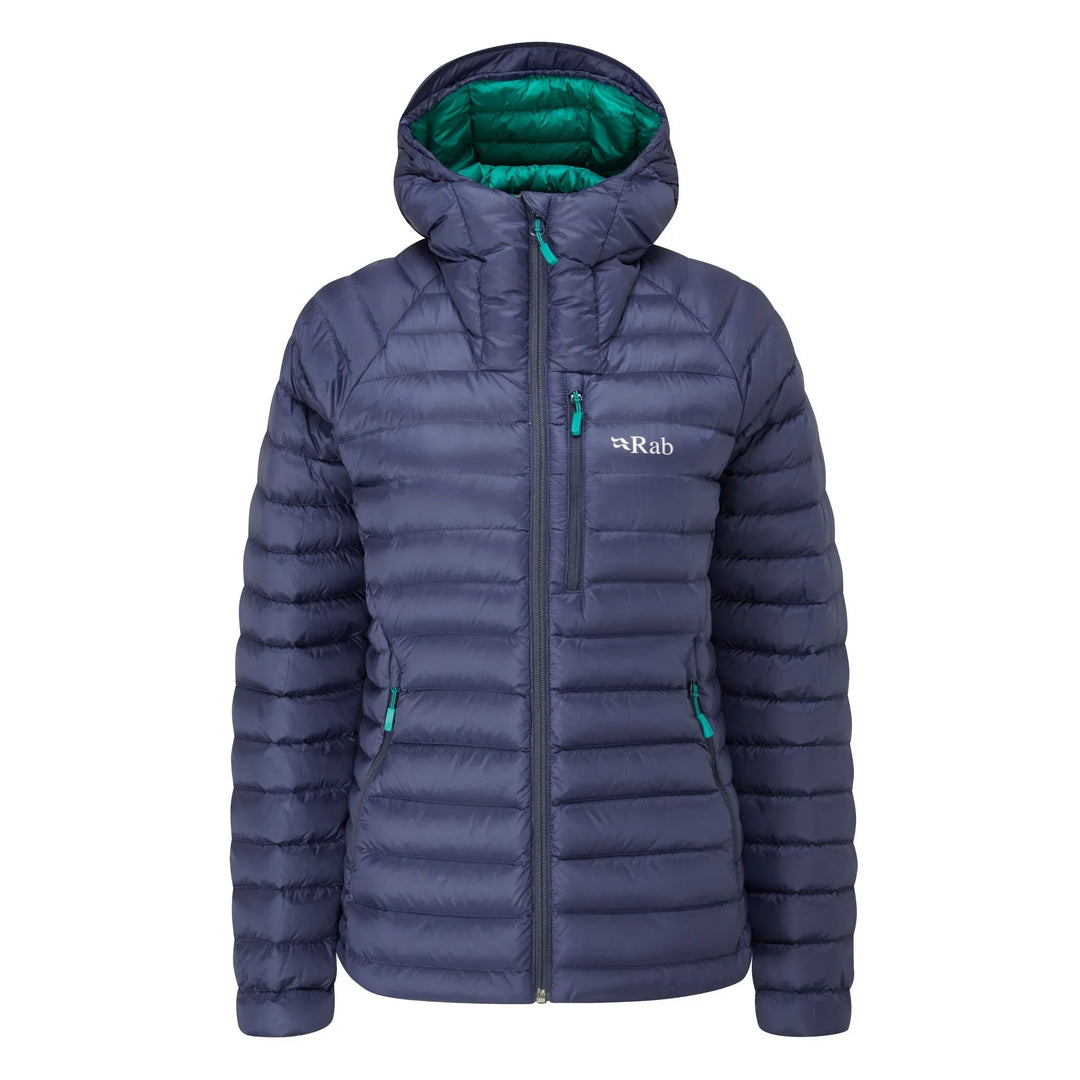 Womens Rab Microlight Alpine Jacket — detail | Rab NZ