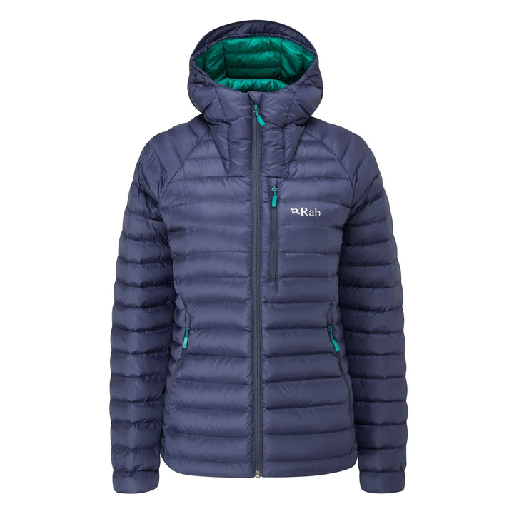Womens Rab Microlight Alpine Jacket — detail | Rab NZ