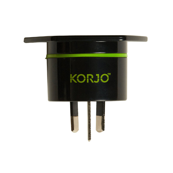Korjo Inbound Worldwide Travel Adaptor for NZ - UK/USA/Plus to NZ