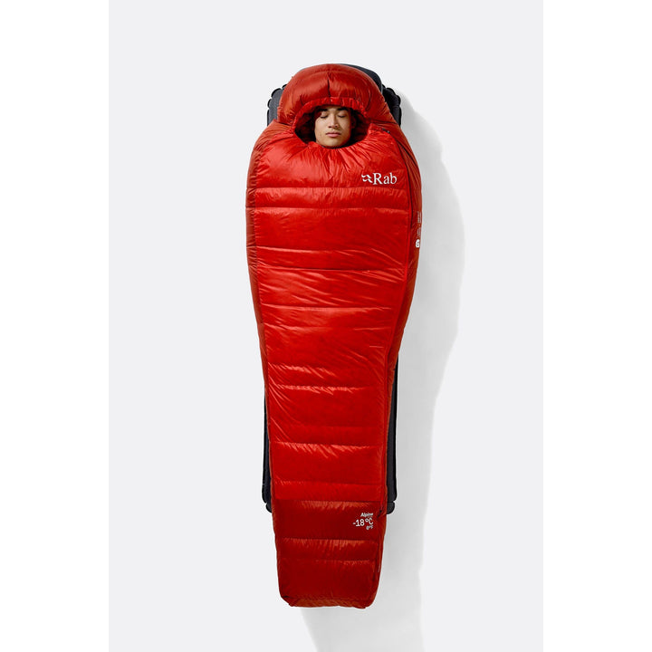 Rab Alpine Down Sleeping Bag (0°C) — detail | Rab NZ