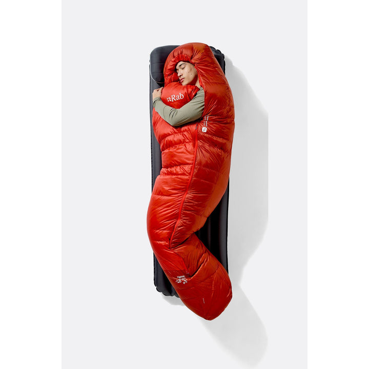 Rab Alpine Down Sleeping Bag (-18°C) — detail | Rab NZ