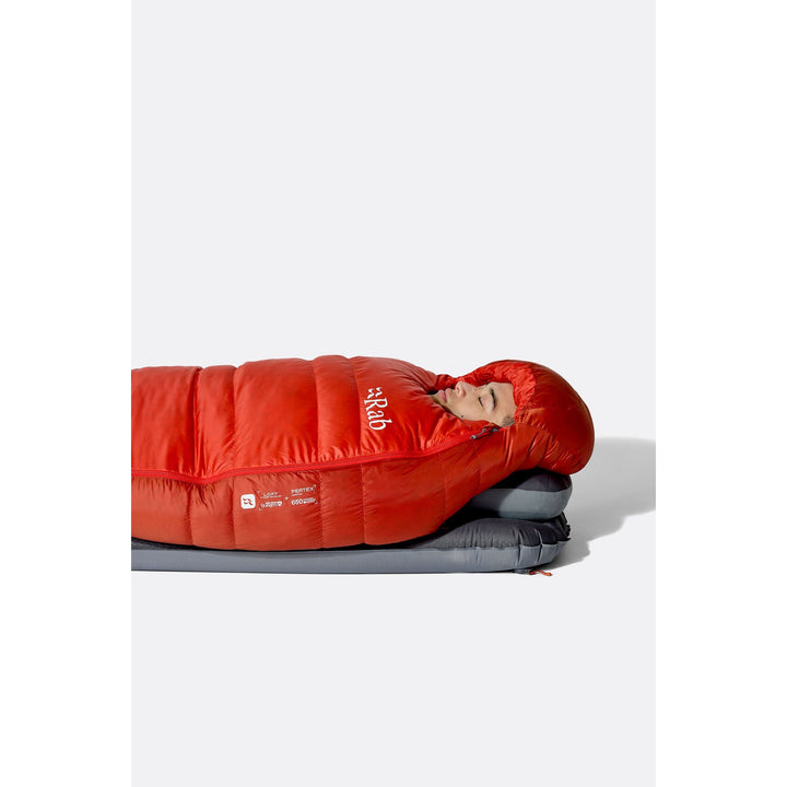 Rab Alpine Down Sleeping Bag (0°C) — detail | Rab NZ