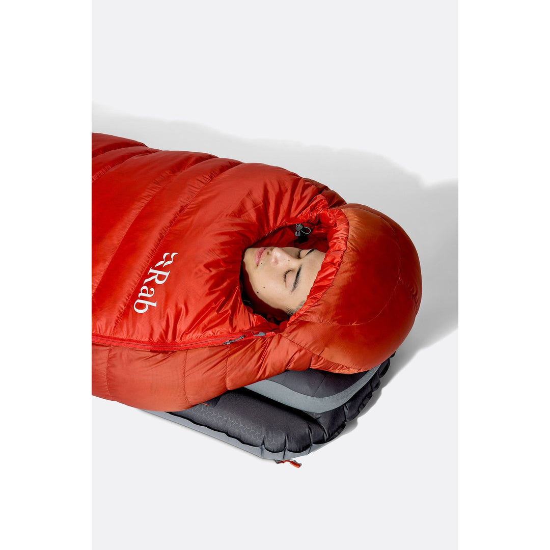 Rab Alpine Down Sleeping Bag (-18°C) — detail | Rab NZ