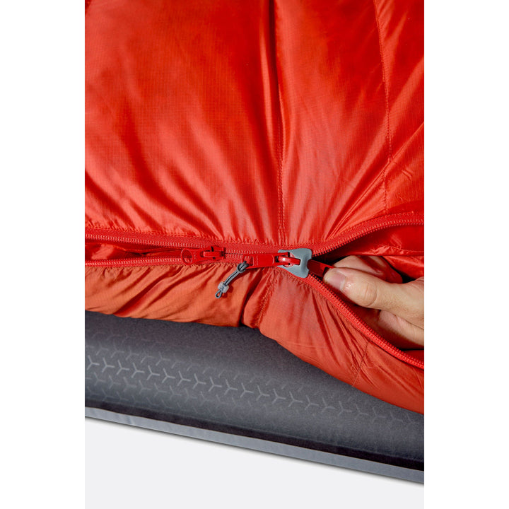 Rab Alpine Down Sleeping Bag (0°C) — detail | Rab NZ