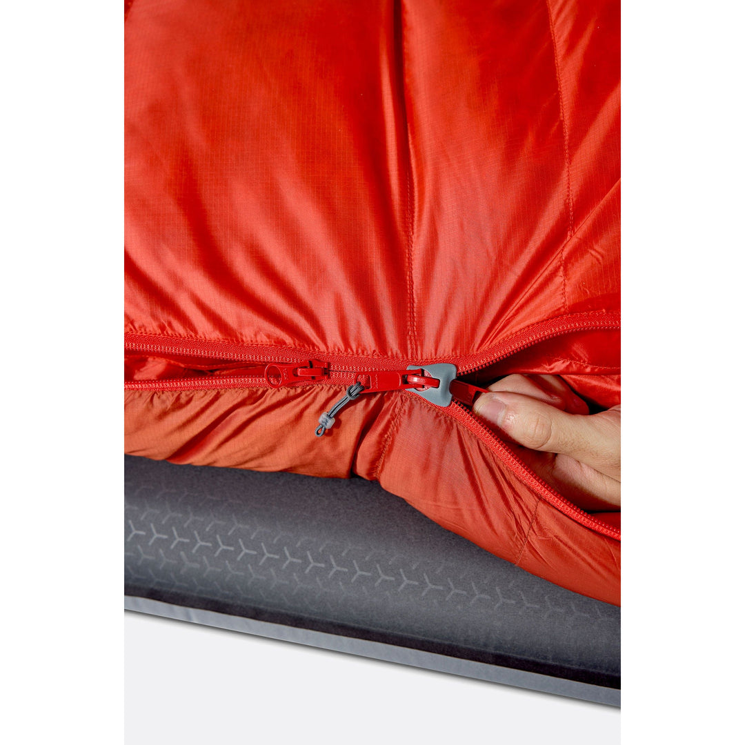 Rab Alpine Down Sleeping Bag (-18°C) — detail | Rab NZ