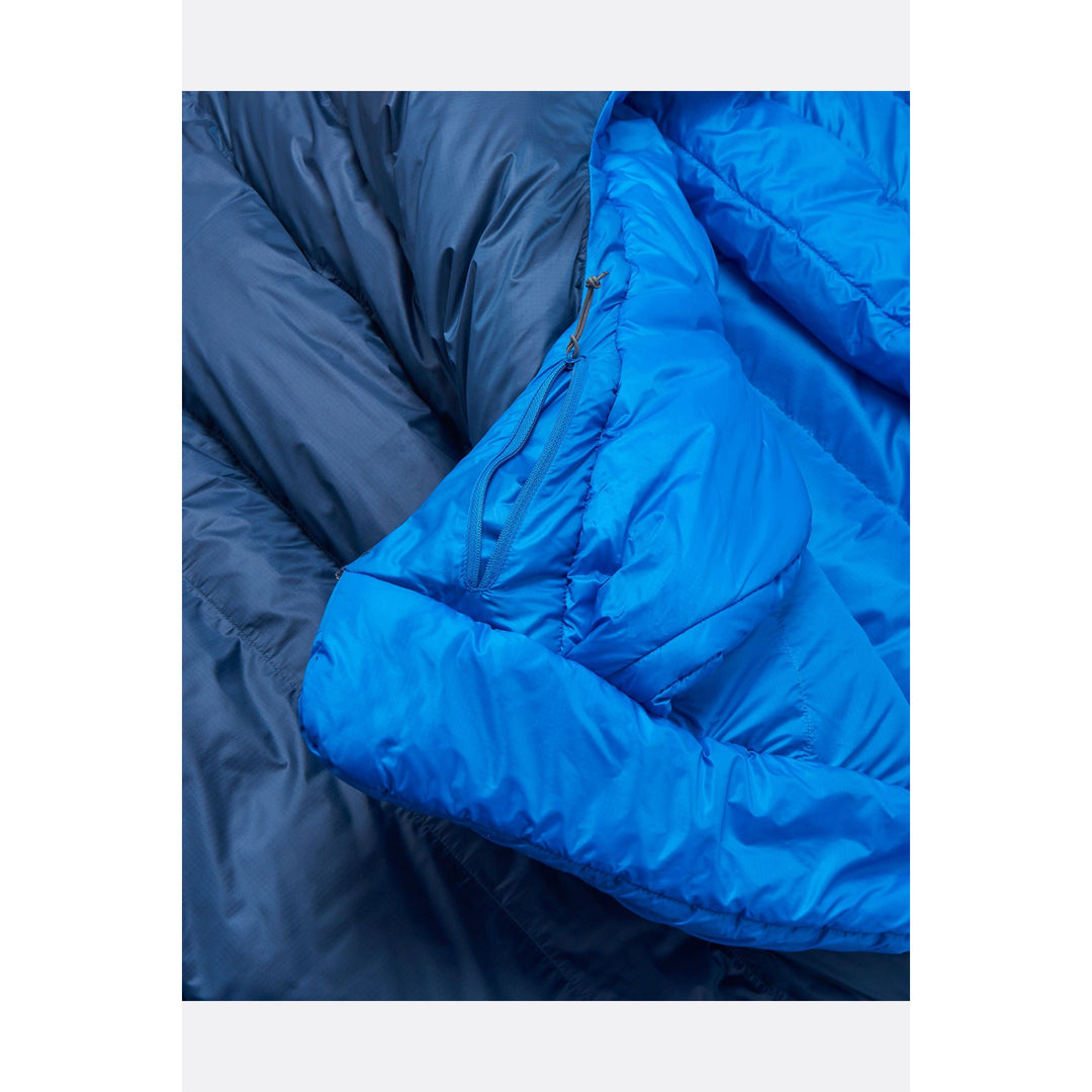 Rab Ascent Down Sleeping Bag (-24°C) — detail | Rab NZ