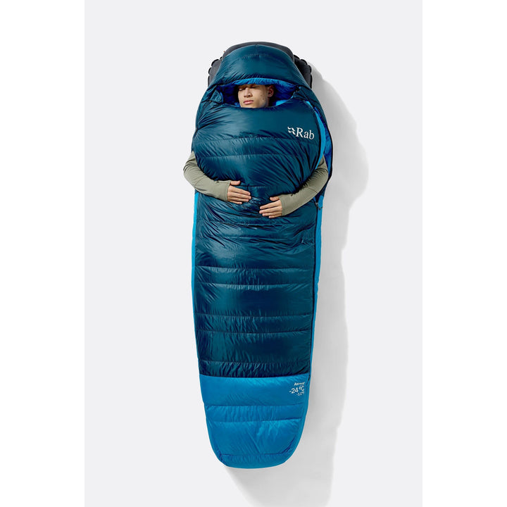 Rab Ascent Down Sleeping Bag (-24°C) — detail | Rab NZ