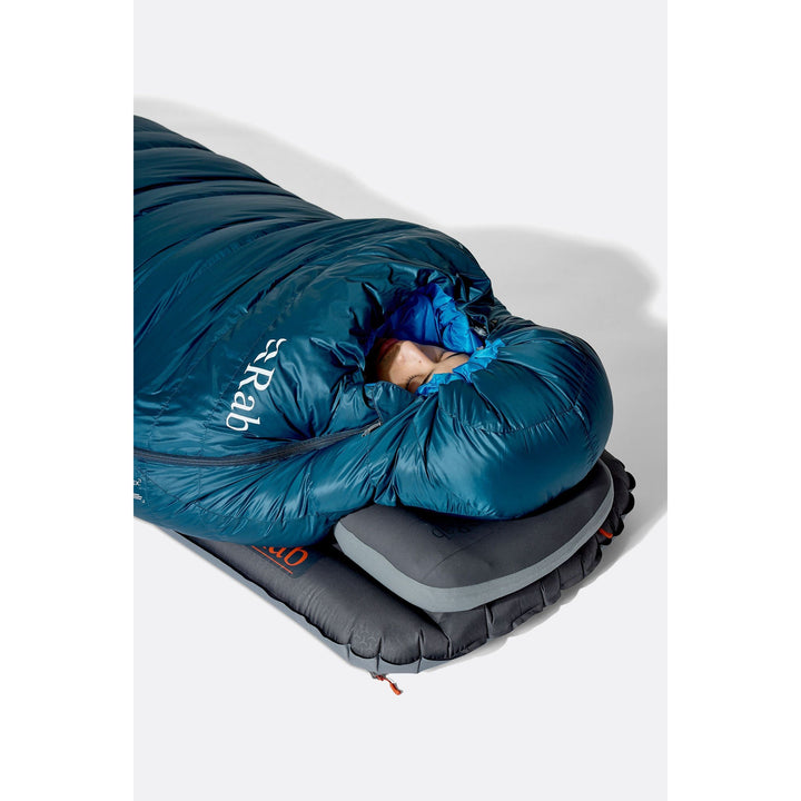 Rab Ascent Down Sleeping Bag (-24°C) — detail | Rab NZ