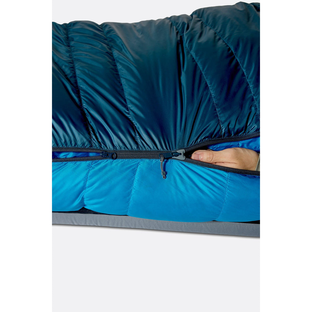 Rab Ascent Down Sleeping Bag (-24°C) — detail | Rab NZ