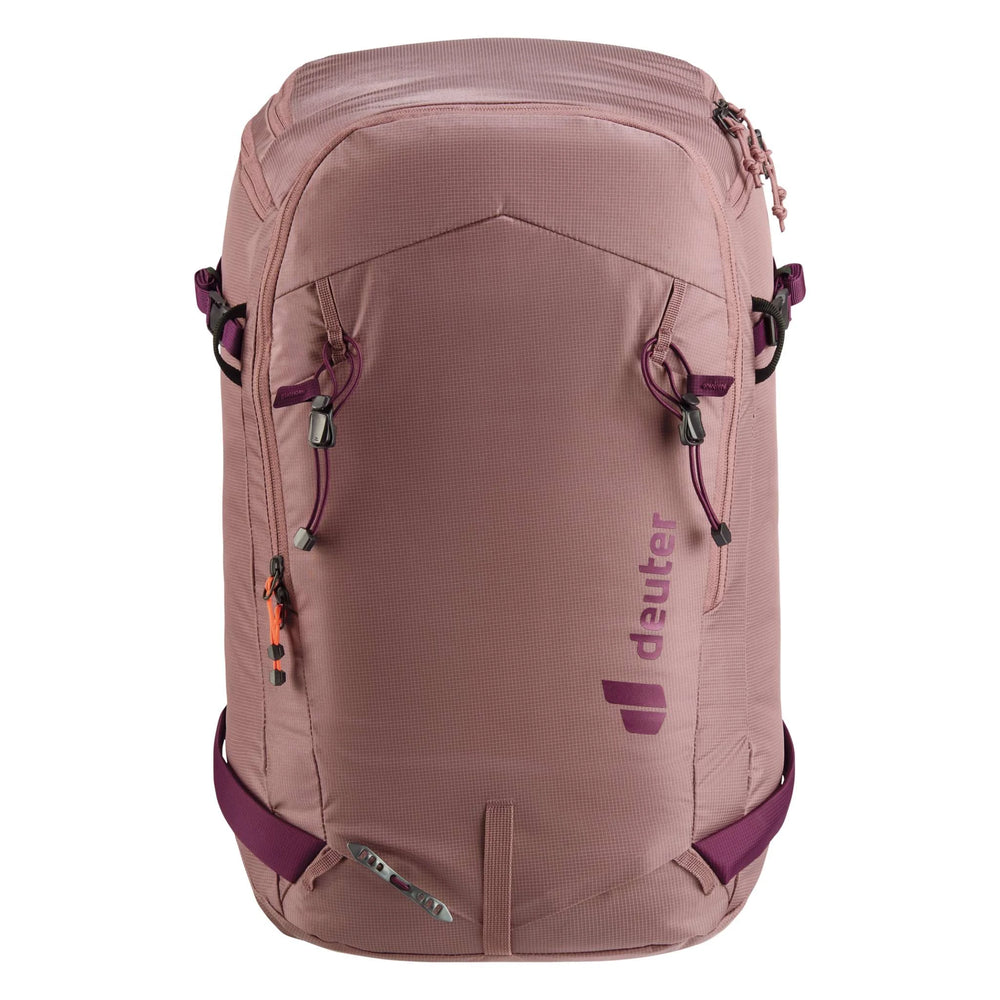 Deuter Freerider Pro 30+10 SL Backpack – Ashrose-Cassis – front view