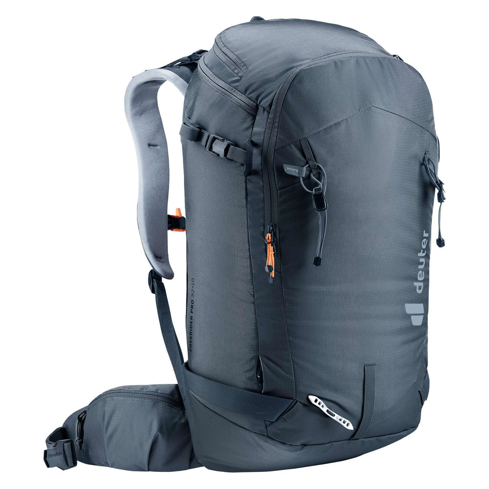 Deuter Freerider Pro 32+10 Backpack – Black – alternate front angle