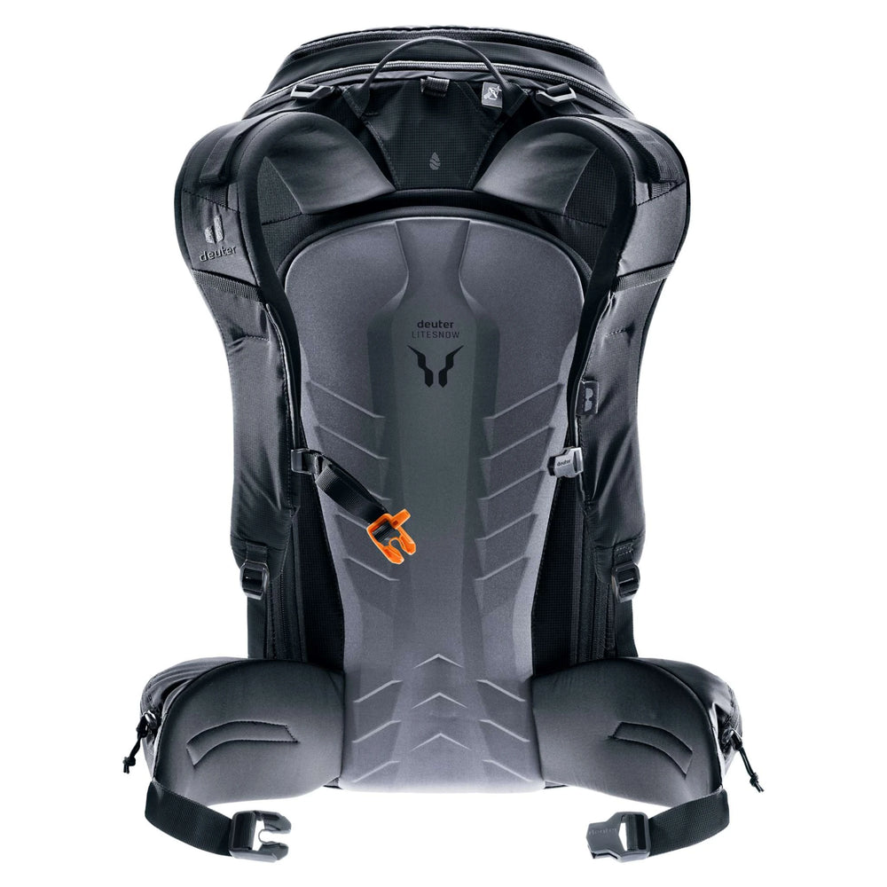 Deuter Freerider Pro 32+10 Backpack – Black – rear carry system