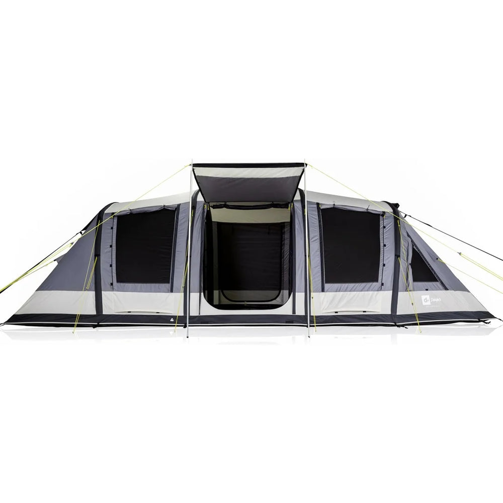 Enterprise 2: Front view of the two-bedroom tent