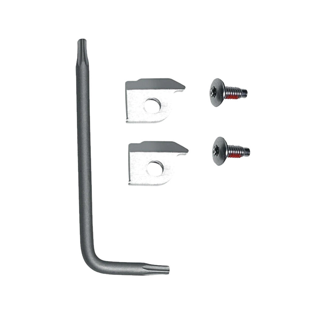 Leatherman stainless replacement wire cutter inserts with screws and Torx wrench