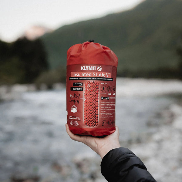 Klymit Insulated Static V Sleeping Mat – Dwights Outdoors