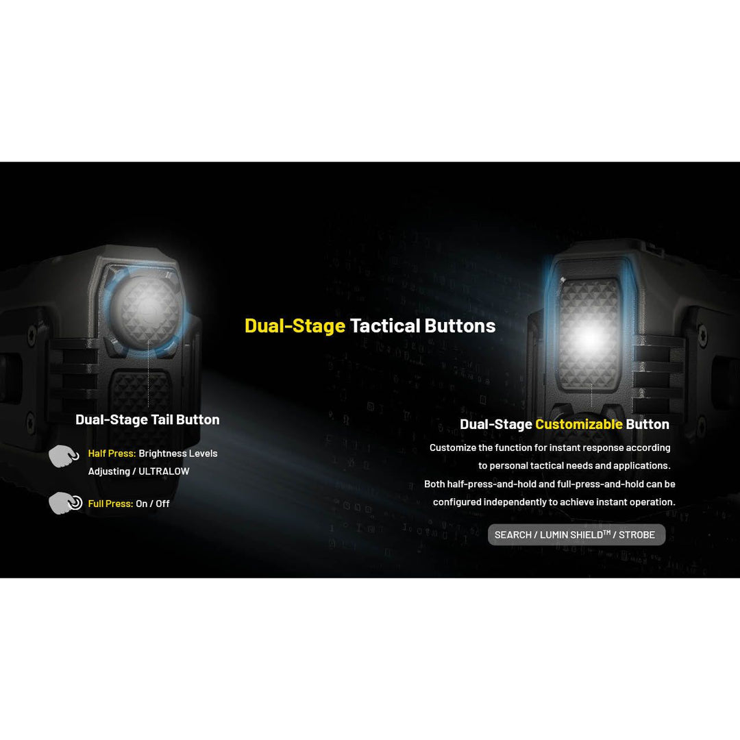 Nitecore EDC37 8000 Lumen USB-C Rechargeable Flat EDC Flashlight