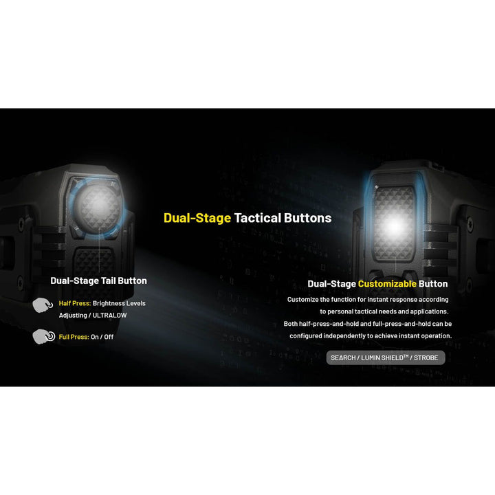 Nitecore EDC37 8000 Lumen USB-C Rechargeable Flat EDC Flashlight