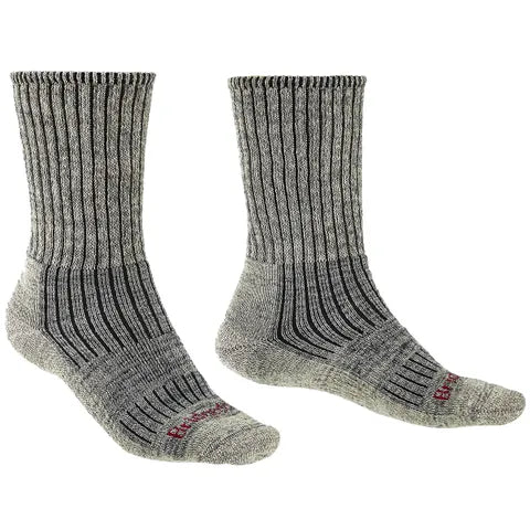 Bridgedale Hike Mid Merino Com-Fit Socks — detail | Bridgedale NZ