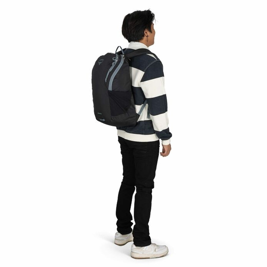 Osprey Astronova 23L Backpack — on-body side view