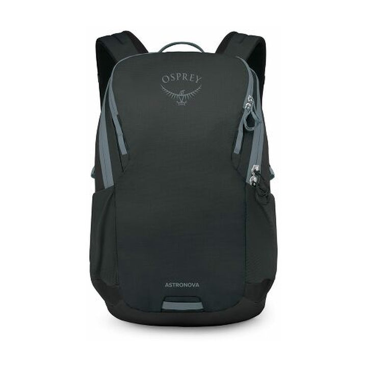 Osprey Astronova 23L Backpack — front view, Black-Shale Grey