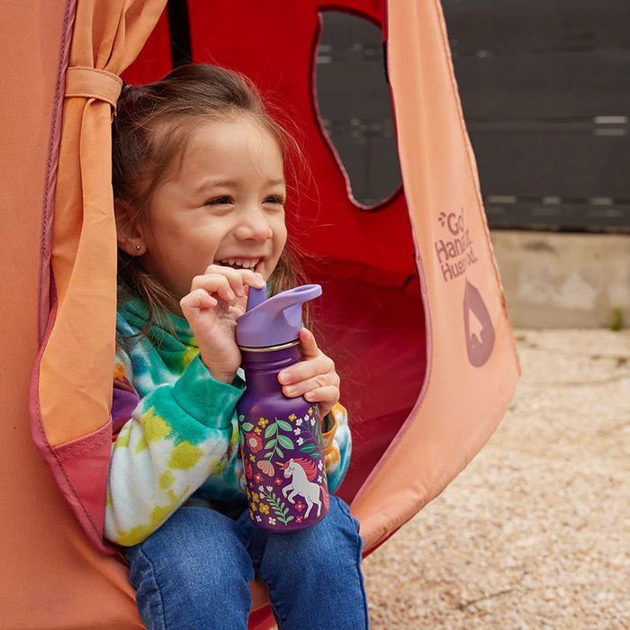 Klean Kanteen Kid 355ml/12oz w/flip seal lid