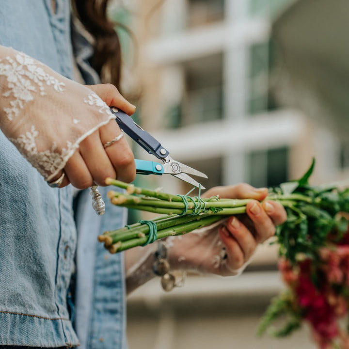 Leatherman Micra – Lavender – in-use lifestyle view