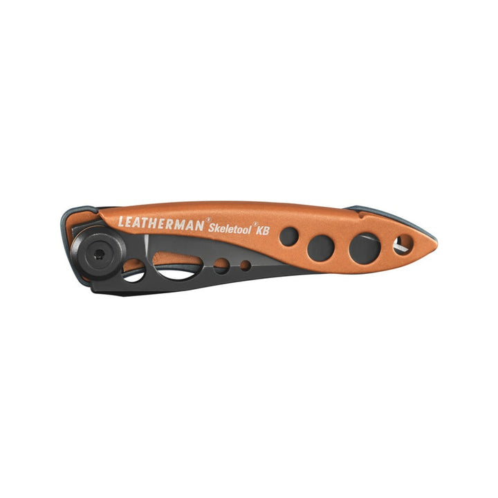 Leatherman Skeletool KB Knife – Aurora – closed front view