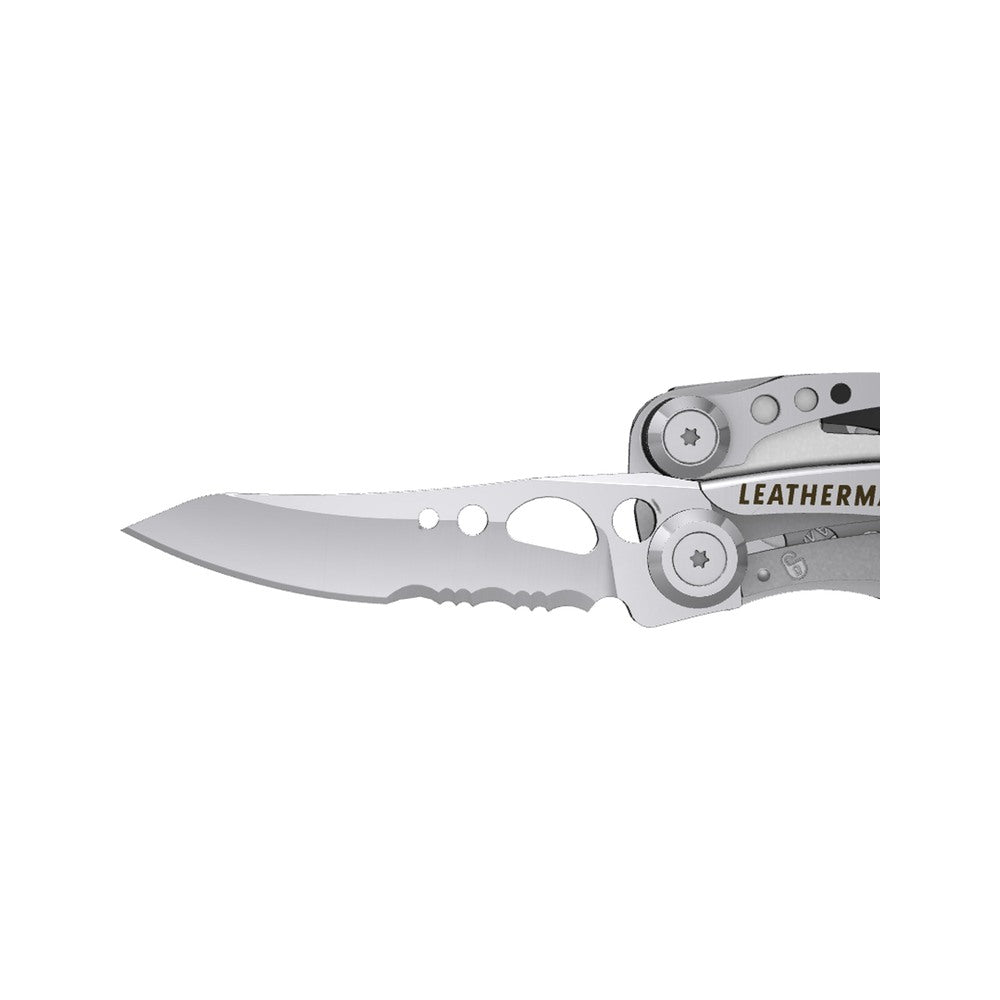 Leatherman Skeletool – knife blade side A detail