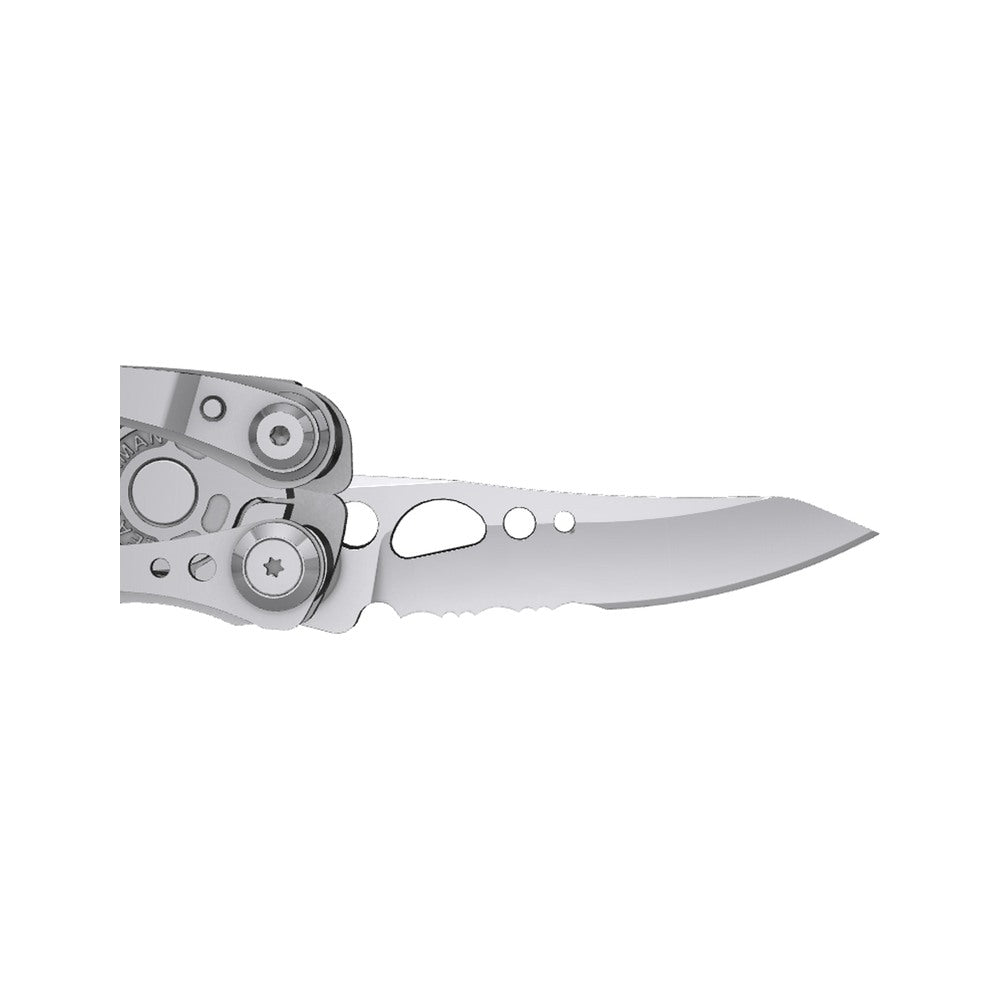 Leatherman Skeletool – knife blade side B detail