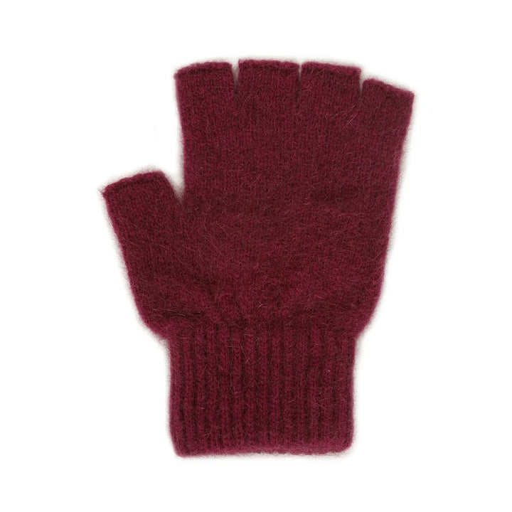 Lothlorian 9924 open fingered glove in Berry
